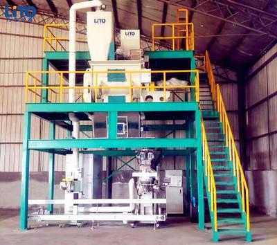 半自动粉碎一体水溶肥生产线