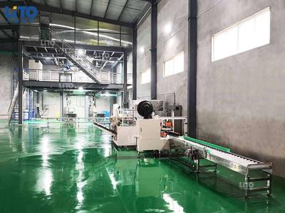 全自动水溶肥生产线自动包装装箱码垛生产线