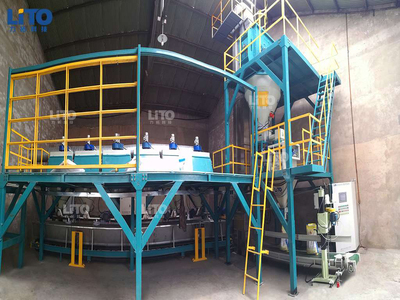 卧式全自动水溶肥生产线