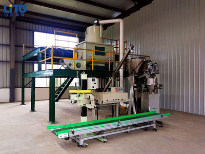 平台式半自动水溶肥生产线