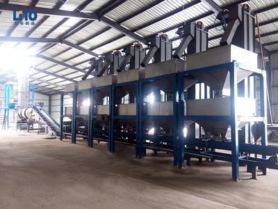 全自动大产量掺混肥生产线